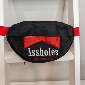 🖤 Black and Red ALF Waist Bag
